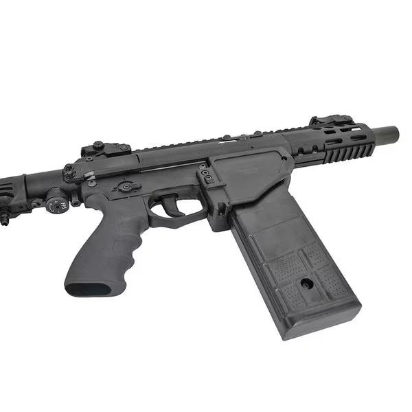 Valken CQMF .68 Cal Magfed Paintball Marker – Mechanical HPA Rifle with Remote Adapter | Tactical AR-