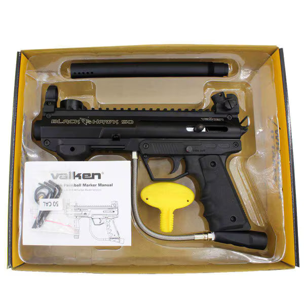 Valken SW-1 Blackhawk .50 Cal Paintball Marker Package