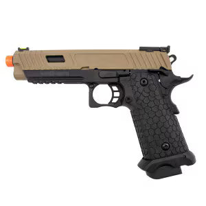 Valken BY Hi-Capa CO2 Blowback Airsoft Pistol – Tan/Black High-Performance 6mm Sidearm