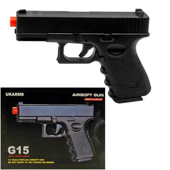 G15 Model Heavy Weight Metal Airsoft Spring Gun Pistol