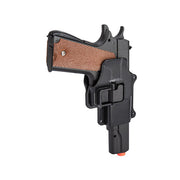 M1911 Replica Airsoft Spring Pistol Metal with Quick Release Holster in holster