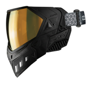 Empire EVS Black/Black with Gold Mirror Lens