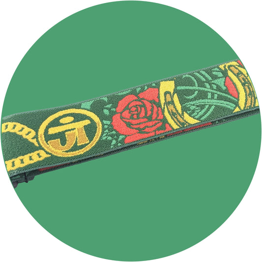 JT Luck of the Irish Woven Goggle Strap