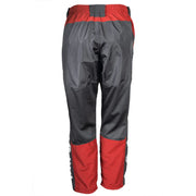 G.I. Sportz Grind Paintball Pants - Black/Red, back side view of the paintball pants