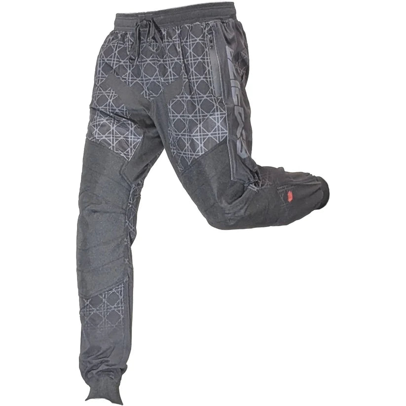 Empire Pro Jogger All Over Black Grey left angel view of the jogger