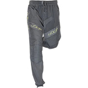 JT Pro Jogger - Grunge - Black / Olive front view with right leg up and JT logo