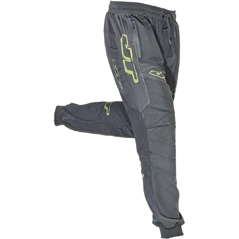 JT Pro Jogger Grunge Black Olive Paintball Pants right side view