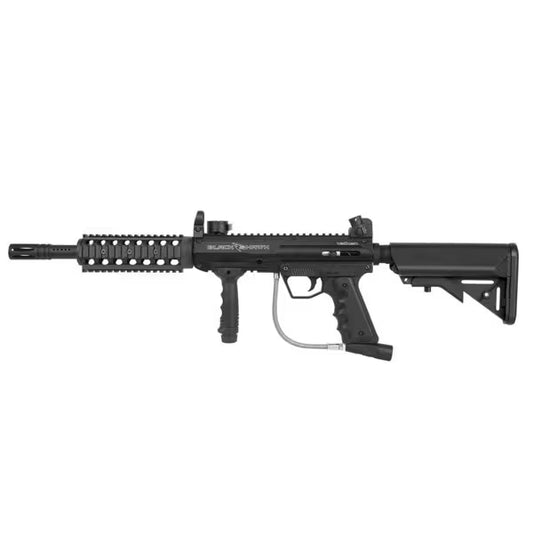 Valken SW-1 Blackhawk Whiskey Rig Paintball Marker Kit – left Side View