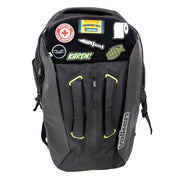 Valken Phantom Tactical Backpack – Black paintball gear bag with MOLLE and utility compartments