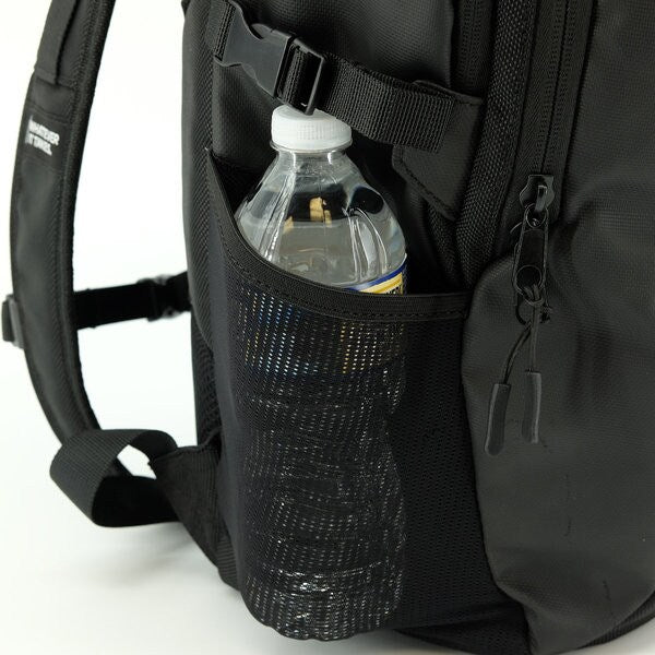 Valken Phantom Tactical Backpack – Black paintball gear bag water bottle pocket