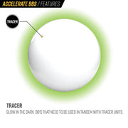 Valken Accelerate ProMatch 0.20g 2,500ct Tracer Airsoft BBs