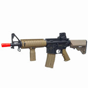 Air Raid AR6BB Airsoft AEG Rifle Kit Full Metal Gears - Tan front view 
