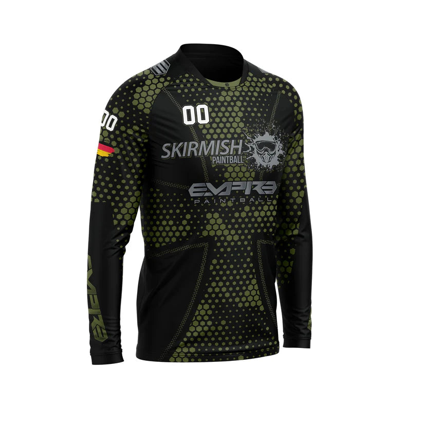Axis Skirmish ION Empire Contact paintball jersey back view limited time edition

Detail / close-up image