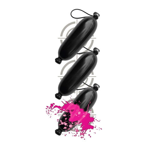 Black Bunker Splat Blaster Shooting Target, 3 pack