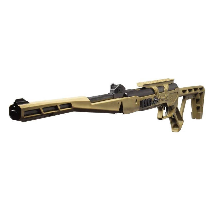 Black Bunker BM8 Folding Air Rifle – .22 Cal – Desert Tan