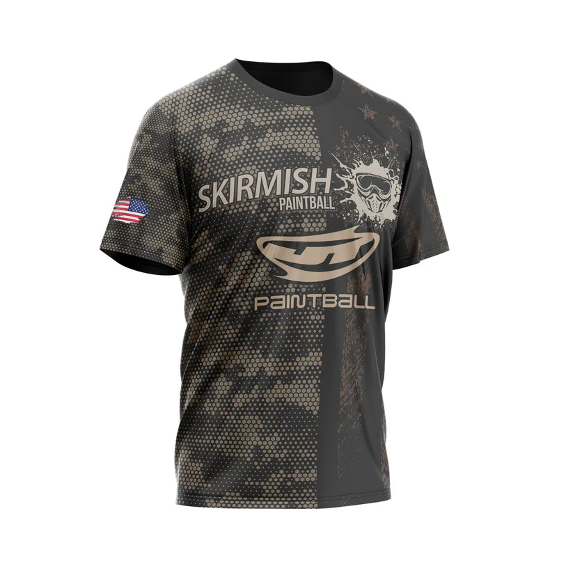 JT USA Skirmish ION Tech Tee front view limited time edition