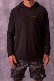 JT Venture Light Breeze Hoodie - Raven - Grey with JT logo