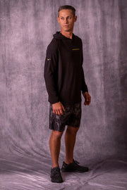 JT Venture Light Breeze Hoodie - Raven - Grey left side view