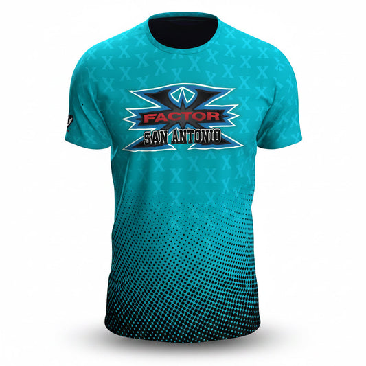 JT Stretchy Soft T Shirt - X-Factor Teal / Black
