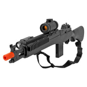 Double Eagle M305P M14 SOCOM Spring Airsoft Rifle with Scope, Laser & Flashlight