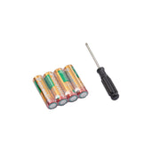 4 S-System TacSpec Spring Airsoft Rifle battery pack for Red Dot scope and screw driver