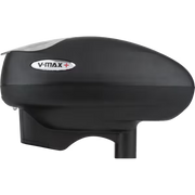 Valken V-MAX Plus .68 Cal Electronic Paintball Hopper – Black, 220 Round Capacity

