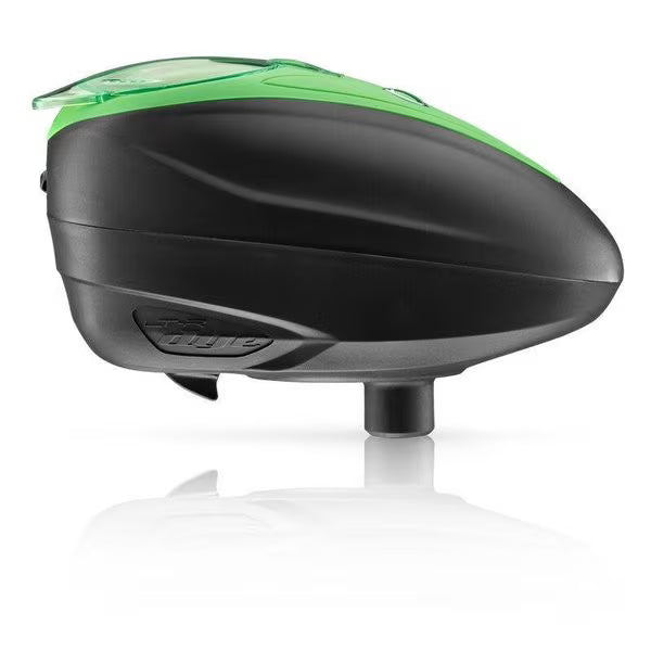 Dye LT‑R Electronic Paintball Loader – 200rd, Matte Black | Rotor Force-Fed Hopper with Anti-Jam