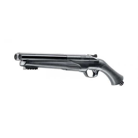 Umarex T4E HDS .68 Cal Paintball Shotgun – Dual-Barrel CO2-Powered Tactical Marker with Picatinny Rail, Black