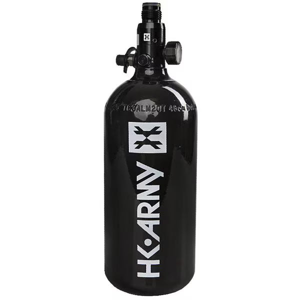 HK Army 48ci / 3000psi Aluminum HPA Tank w/ Regulator color black