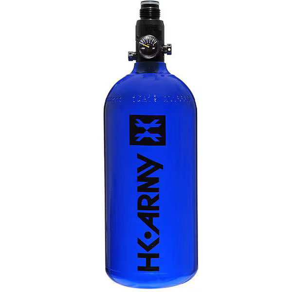 HK Army 48ci / 3000psi Aluminum HPA Tank w/ Regulator color blue