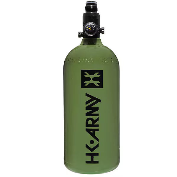 HK Army 48ci / 3000psi Aluminum HPA Tank w/ Regulator color Olive