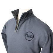 Pullover - Valken Circle 1/3 Zip with open zipper and Valken logo on the right