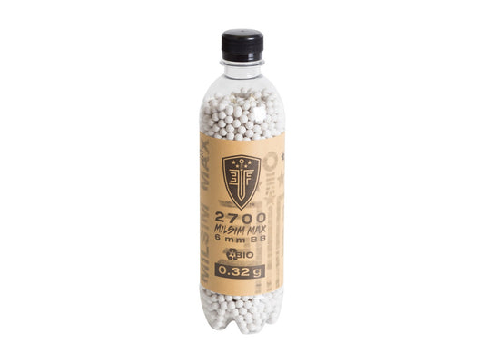 Elite Force Milsim Max 0.32g Biodegradable Airsoft BBs – 2700 Rounds in White