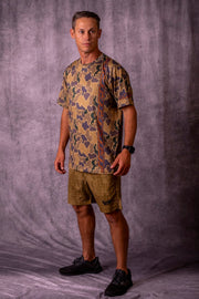 JT Stretch Air T-Shirt - Racing Camo - Hunter Orange