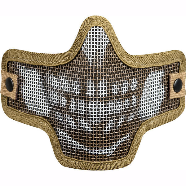 Valken Kilo Airsoft Mesh Mask - Skull Design - Superior Protection and Style for Airsoft Players