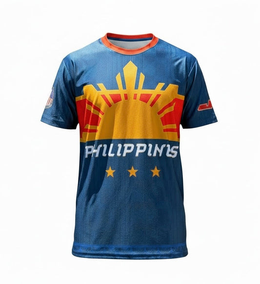 JT Stretchy Soft T Shirt - Team Philippines Navy Blue