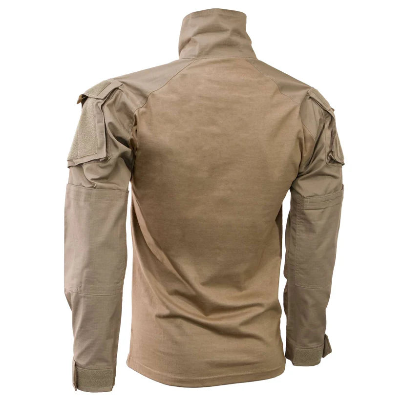 Tippmann Tactical TDU Shirt - Tan back side view 