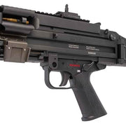 Umarex H&K MG4 AEG Airsoft MG4 by VFC – rear stock and grip view