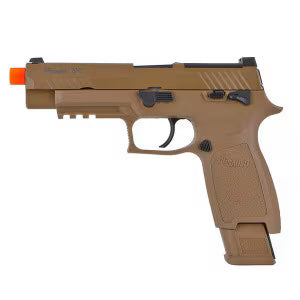 Sig Sauer ProForce M17 GBB Airsoft Pistol – Full Metal Gas Blowback 6mm Sidearm (Tan)