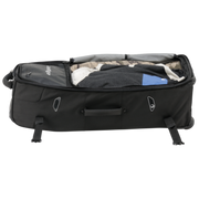 Dye Navigator 2.50S Gear Bag in Black – Rolling travel bag for paintball gear and markers side view

