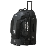 Dye Navigator 2.50S Gear Bag in Black – Rolling travel bag for paintball gear and markers roller handle

