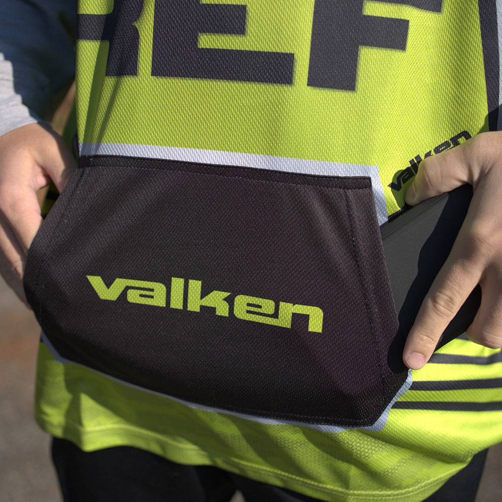 Valken GFX Sleeveless Highlighter Referee Jersey | High Visibility and Comfort