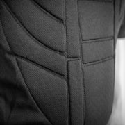 Close-up of the EVA core padding on the Valken Impact Paintball Shirt showing flexible impact protection.
