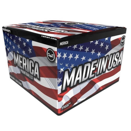 Valken MERICA® .68 Caliber Paintballs - 2,000 Count | Superior Accuracy & Eco-Friendly