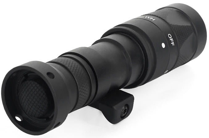 ACW M340W Scout Light Pro 390 Lumens, Black back side right angel view
