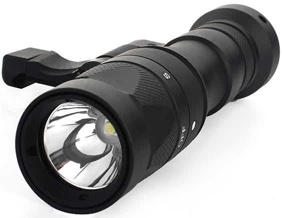 ACW M340W Scout Light Pro 390 Lumens, Black right angel view
