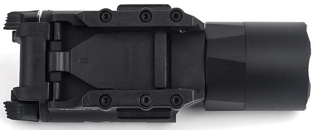 ACW X300 Ultra 510 Lumen Pistol Light, Black with assembly parts installed
