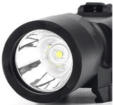 ACW X300 Ultra 510 Lumen Pistol Light, Black front view of the flash light
