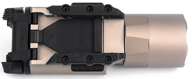 ACW X300 Ultra 510 Lumen Pistol Light, Dark Earth with assembly parts installed