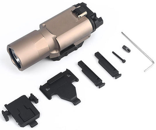 ACW X300 Ultra 510 Lumen Pistol Light with assembly parts